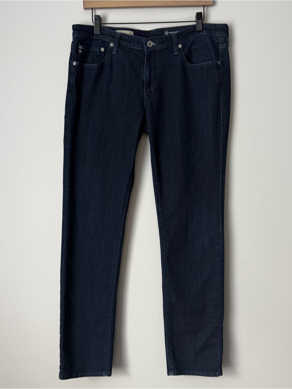 AG Adriano Goldschmied Women's Skinny Jeans in Dark Navy